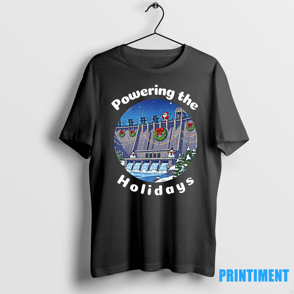 Hydroelectric Dam Powering The Holidays Tshirts Sweater