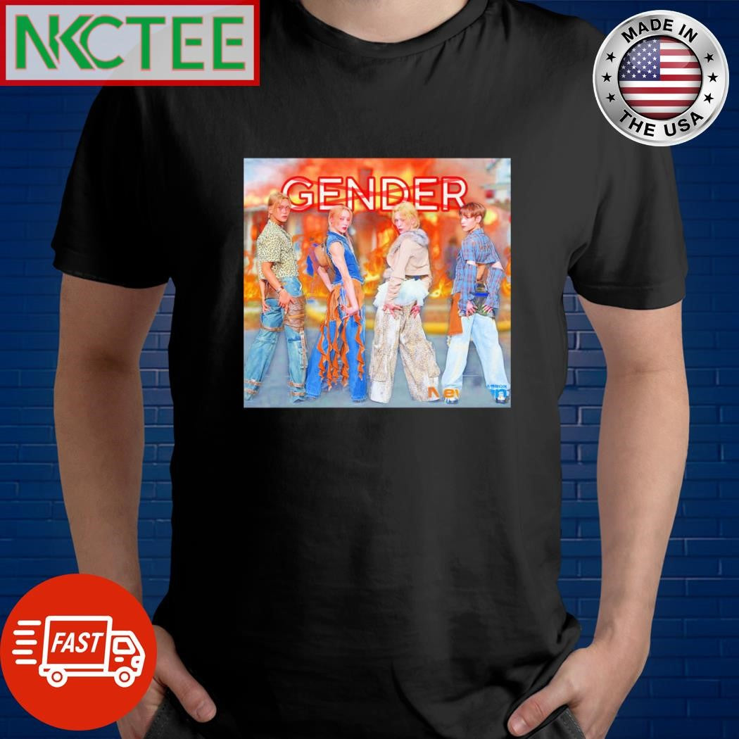 Hyun and Haru and team genders photo shirt