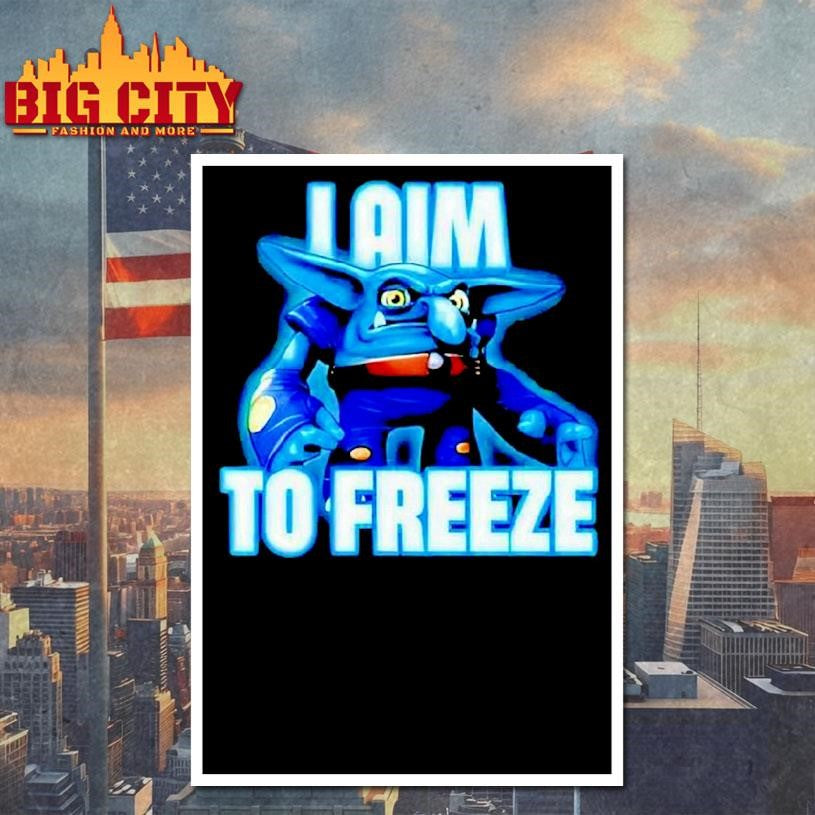 I Aim To Freeze Chill Bill Skylanders Shirt
