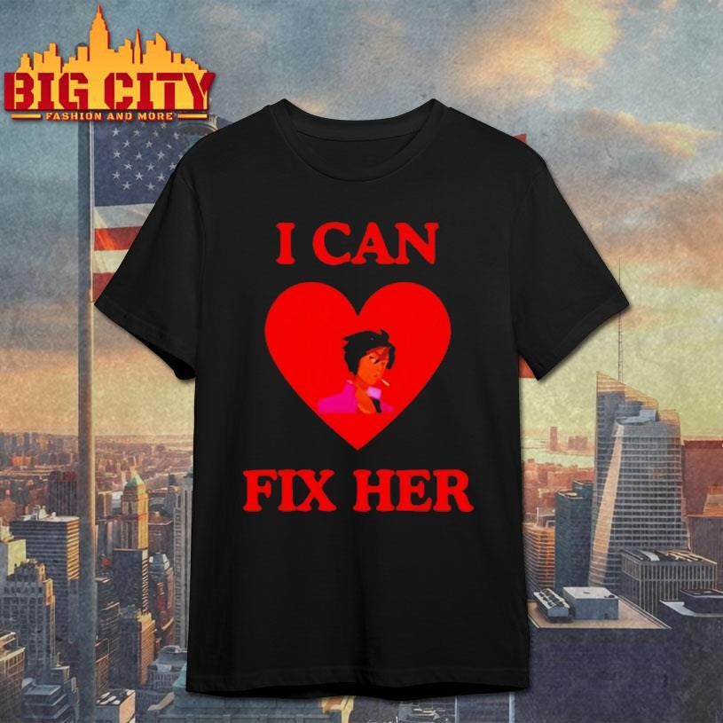 I Can Fix Her Funny Invisigal Love Dispatch Video Game Shirt