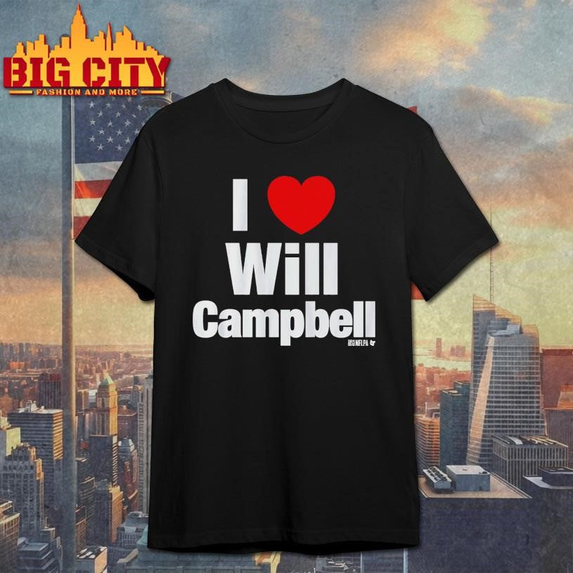 I Heart Will Campbell Shirt