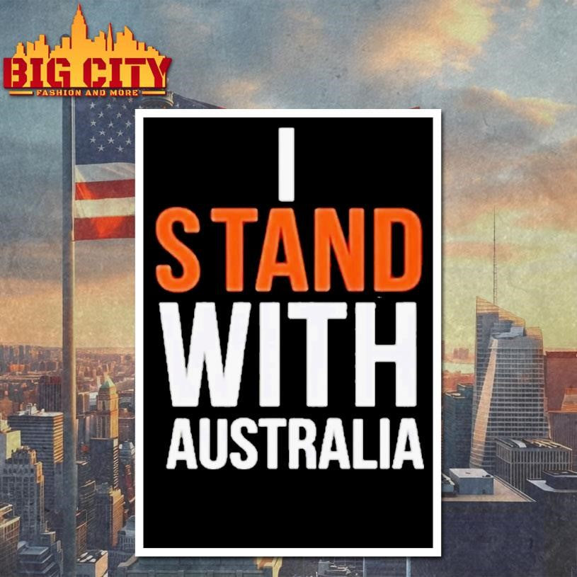 I Stand With Bondi Australia Shirt