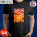 I can’t eat gluten funny meme skull shirt