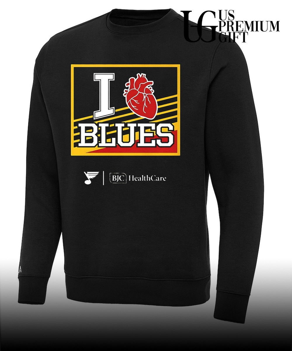 I heart Blues Hot 2025 Bjc Healthcare shirt