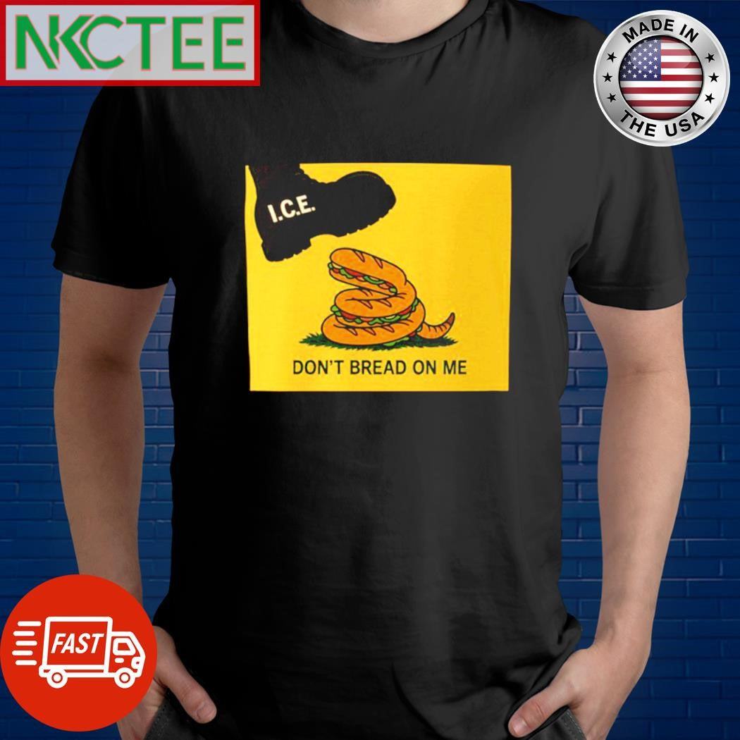 I.C.E. Don’t bread on me snake hot dog shirt