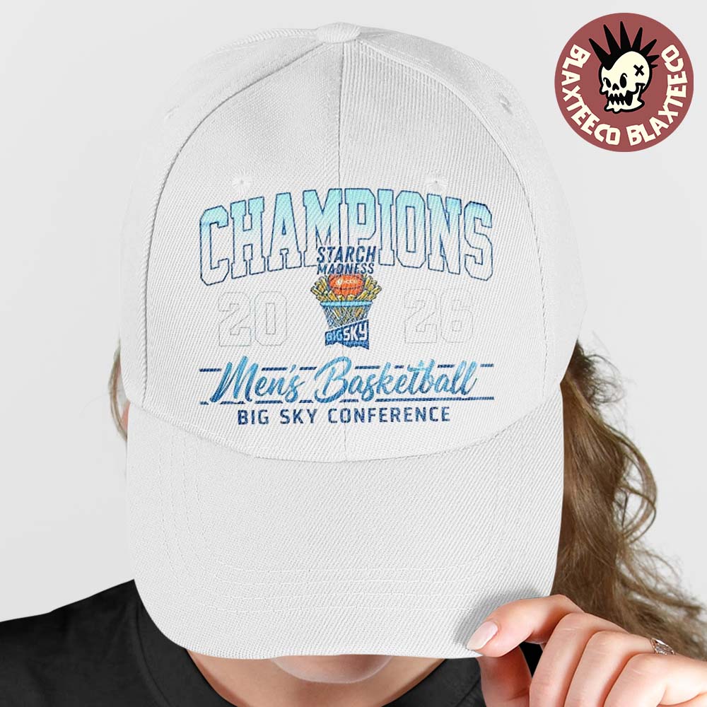 Idaho Vandals Men’s Basketball 2026 Big Sky Conference Champions Starch Madness Classic Cap Snapback