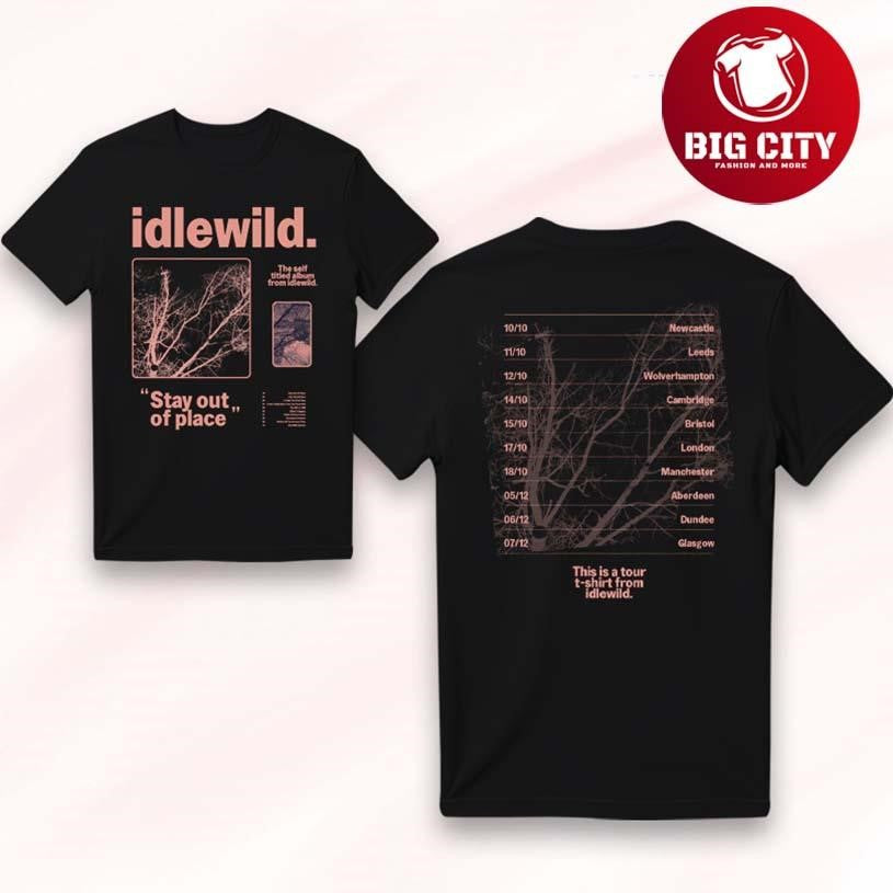 Idlewild 2025 Tour Two Sided Shirt