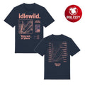 Idlewild Merch Store 2025 Tour Two Sided Shirt