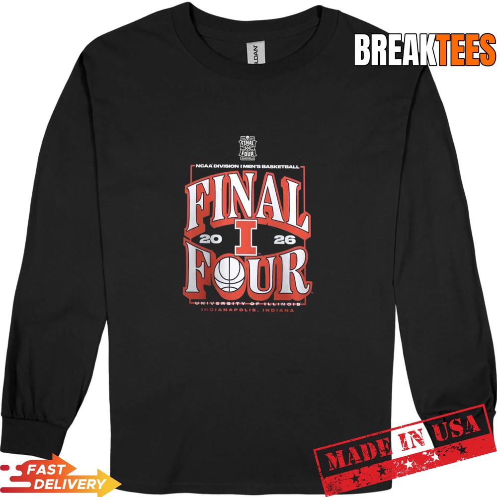 Illinois Fighting Illini 2026 Final Four March Madness T-Shirt