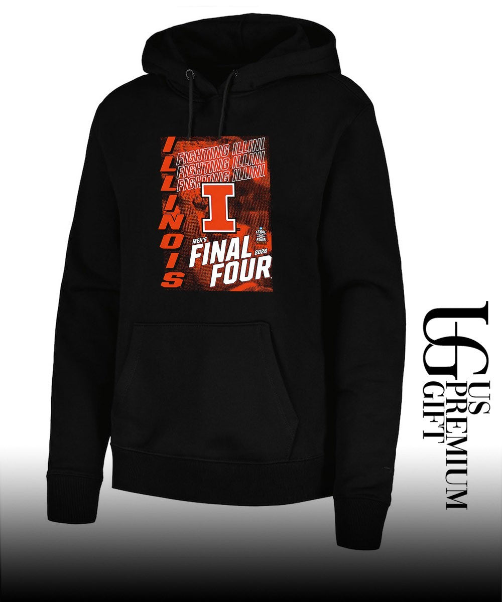 Illinois Fighting Illini 2026 NCAA Men’s Basketball Tournament March Madness Final Four shirt