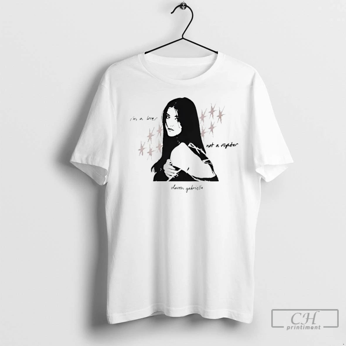 Im A Lover Not A Fighter Devon Gabriella Star T Shirts