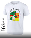 I’m so happy here I could just shit frog T-shirt