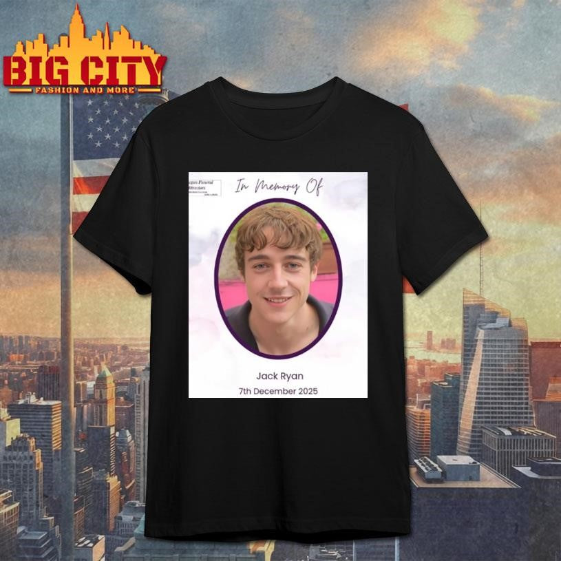 In Memory Of Jack Ryan December 7 2025 Shirt