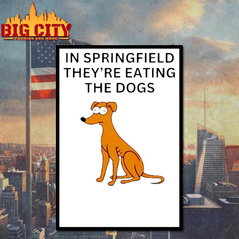 In Springfield Theyre Eating The Dogs Shirt