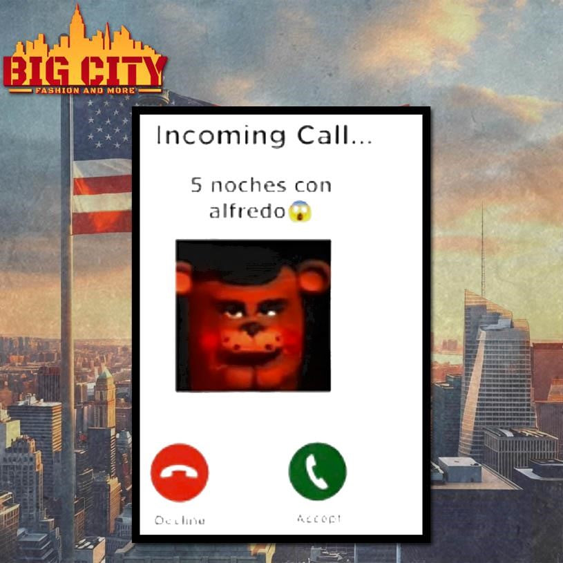 Incoming Call 5 Noches Con Alfredo Decline Accept Shirt