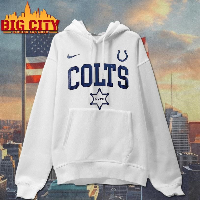 Indianapolis Colts Nypd 180th Anniversary Logo Shirt