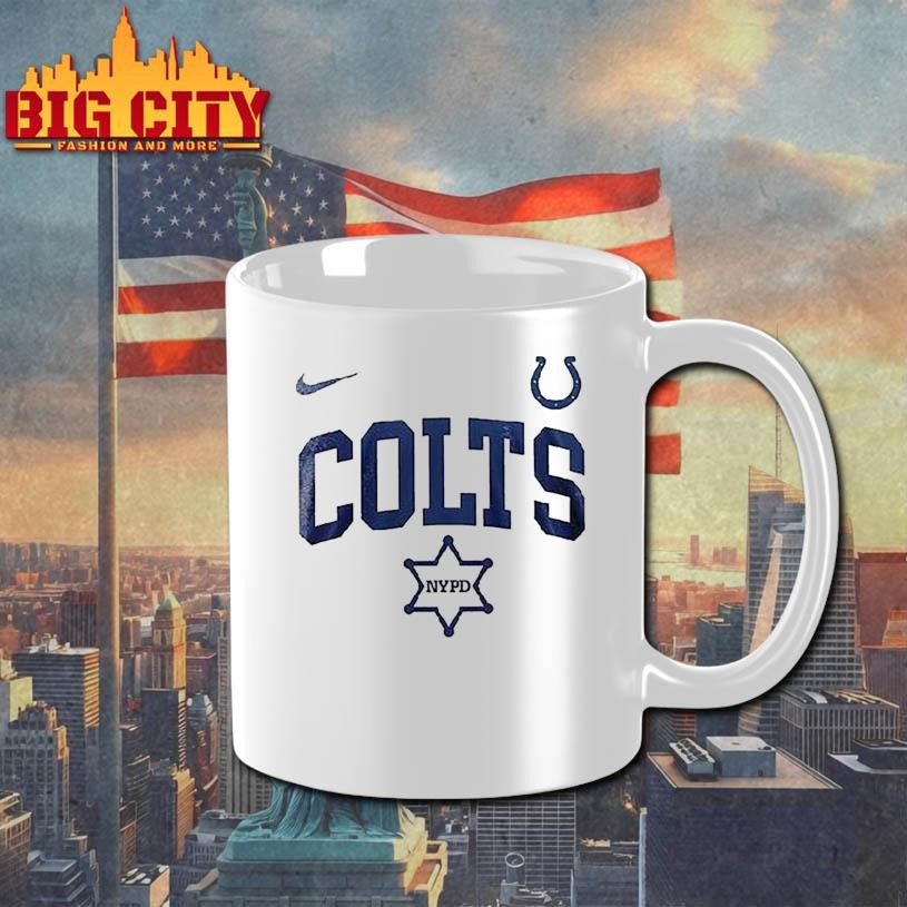 Indianapolis Colts Nypd 180th Anniversary Logo Shirt