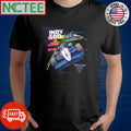 Indy 500 USA Made 1991 Neon Graphic car shirt