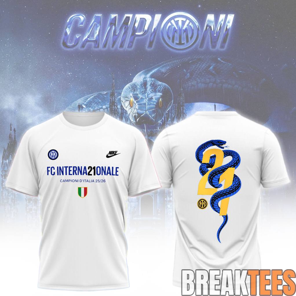 Inter Milan CAMPIONI DITALIA 2526 T-Shirt