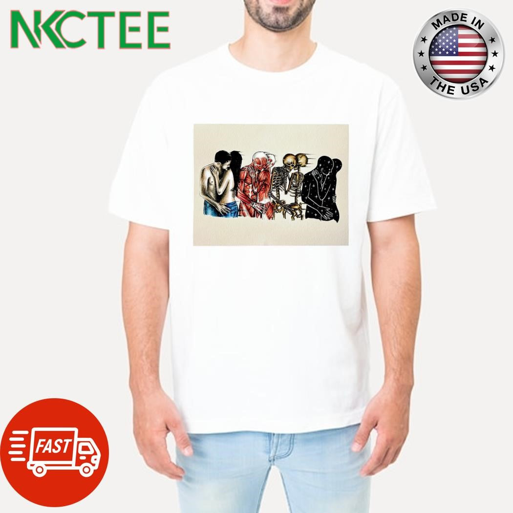 Intimacy art print shirt