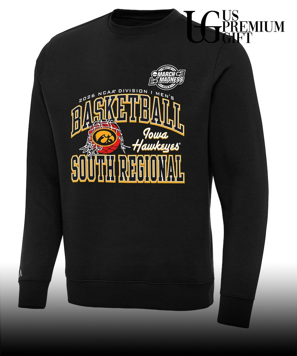 Iowa Hawkeyes basketball NCAA Division I March Madness South Regional 2026 shirt