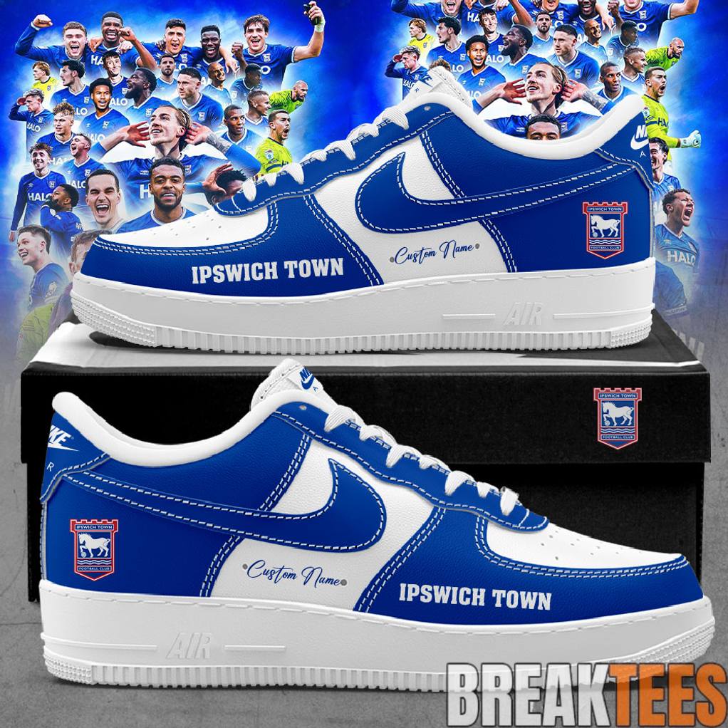 Ipswich Town Promoted 2026 EFL Championship Custom Air Force 1