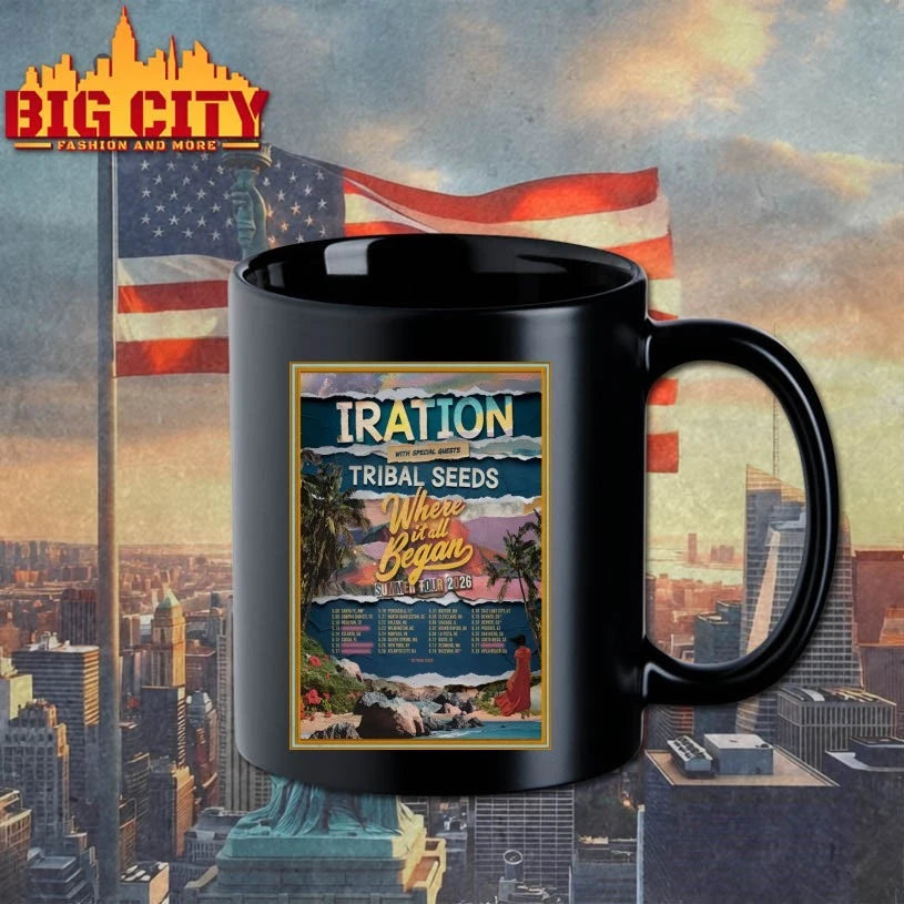 Iration Summer Tour 2026 Poster shirt