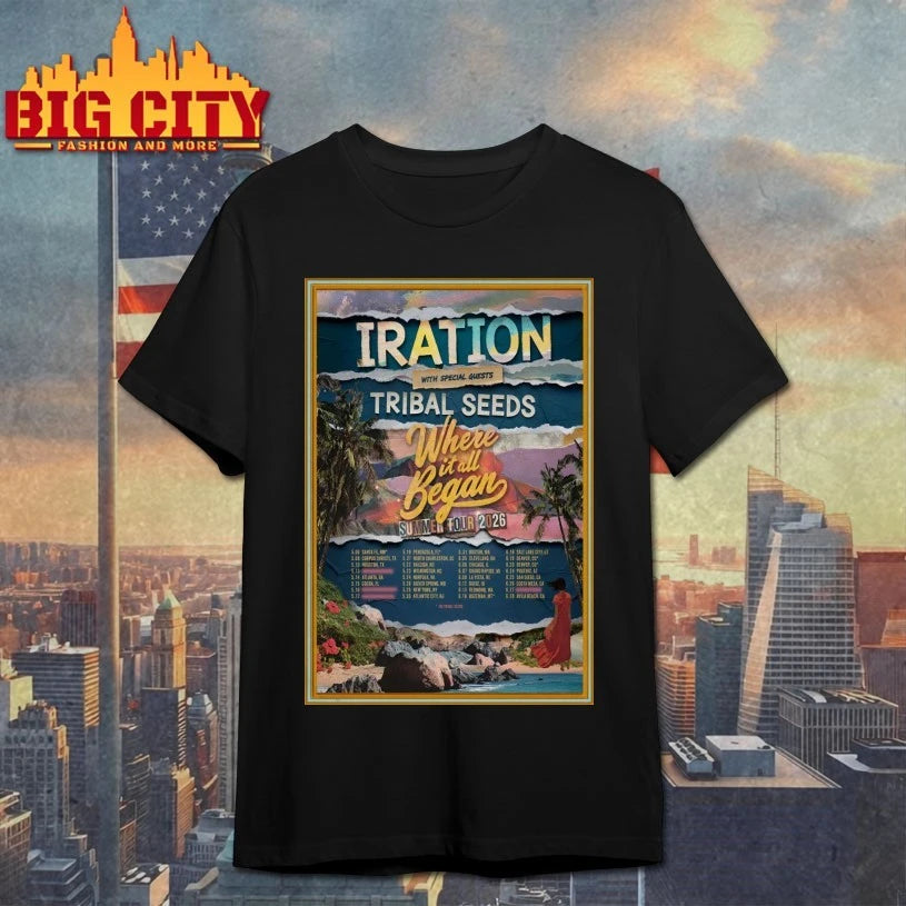 Iration Summer Tour 2026 Poster shirt