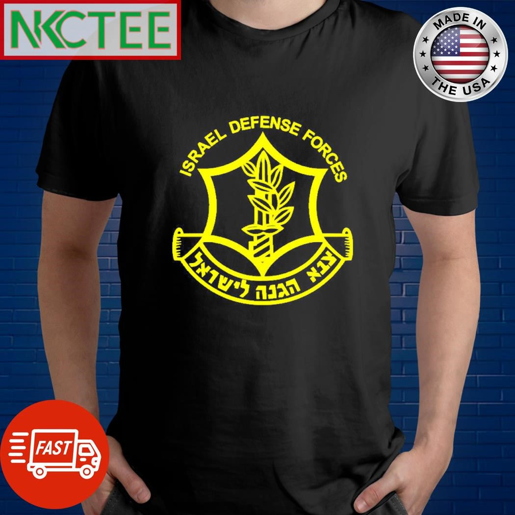 Israel Defense Forces Soldier Israel Police Mossad logo shirt