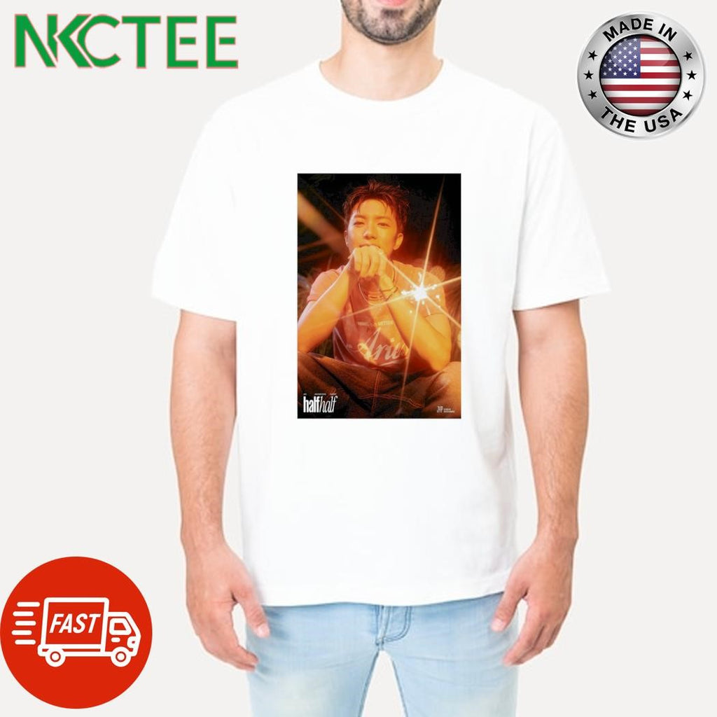 JANG WOOYOUNG CONCERT half half and 2025 shirt