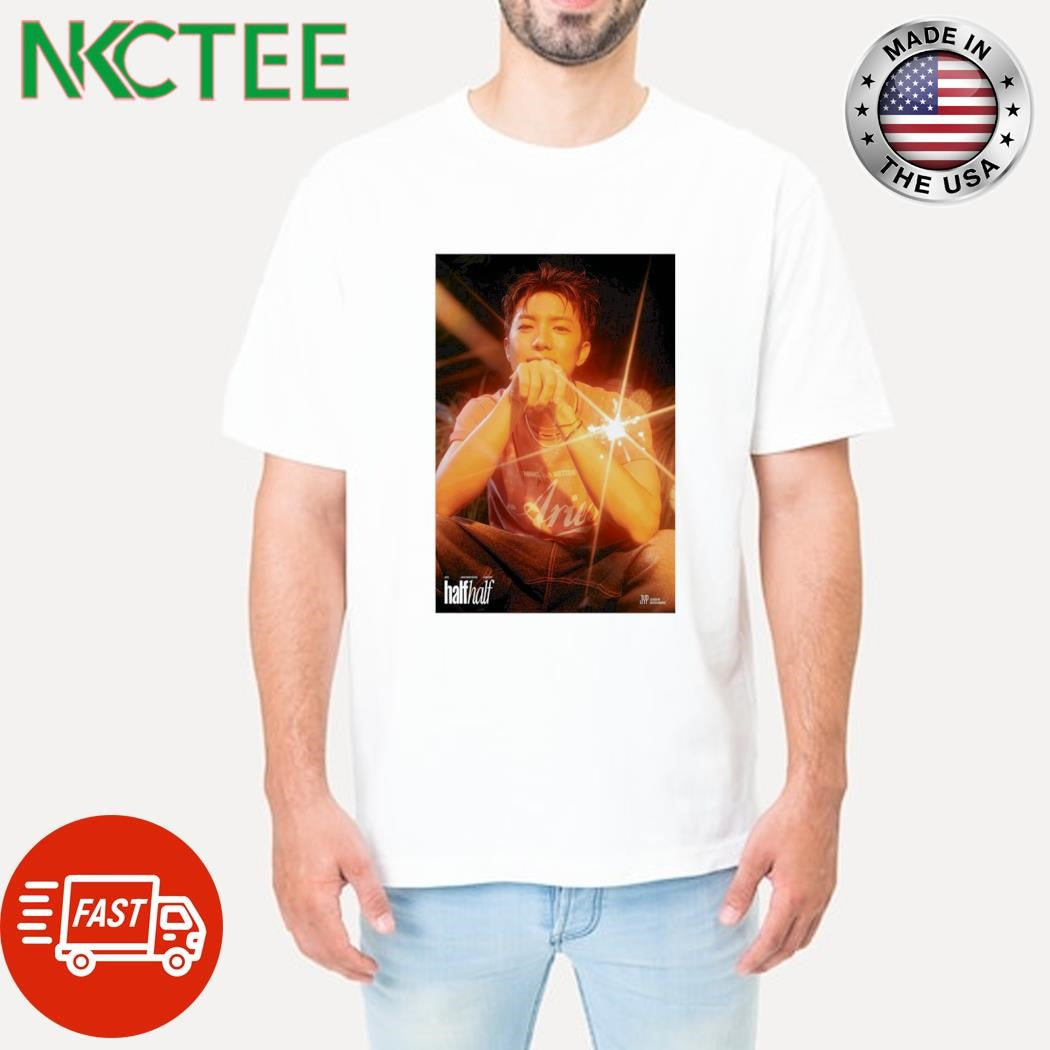JANG WOOYOUNG CONCERT half half and 2025 shirt
