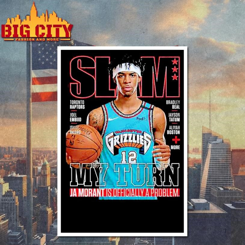 Ja Morant SLAM Magazine Cover Shirt