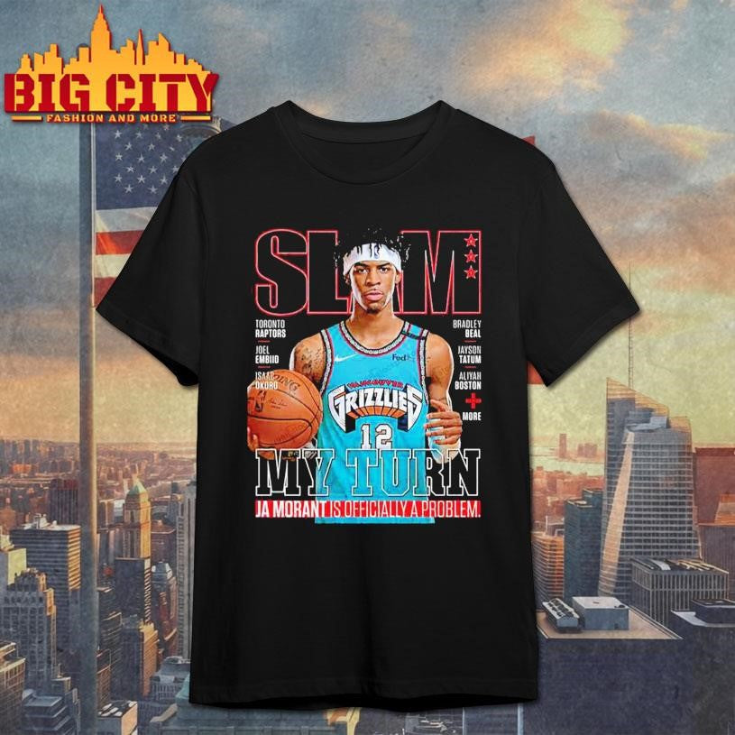 Ja Morant SLAM Magazine Cover Shirt