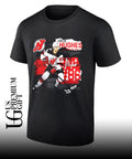 Jack Hughes 86 player New Jersey Devils NHL signature shirt