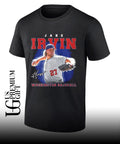 Jake Irvin player Washington Nationals 2026 signature graphic shirt