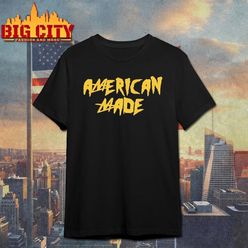 Jake Paul Wearing American Made Shirt