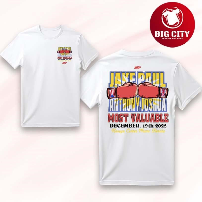 Jake vs Joshua Showdown Two Sided Shirt