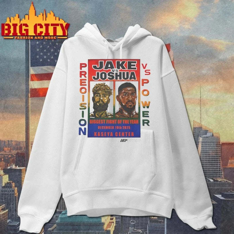Jake vs Joshua biggest fight on the year shirt