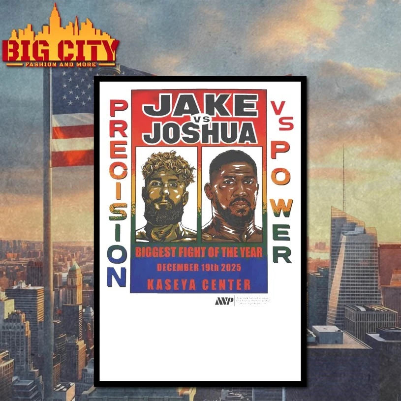 Jake vs Joshua biggest fight on the year shirt