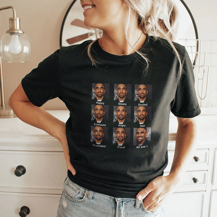 Jalen Hurts 4th and 1 Tush Push T Shirt