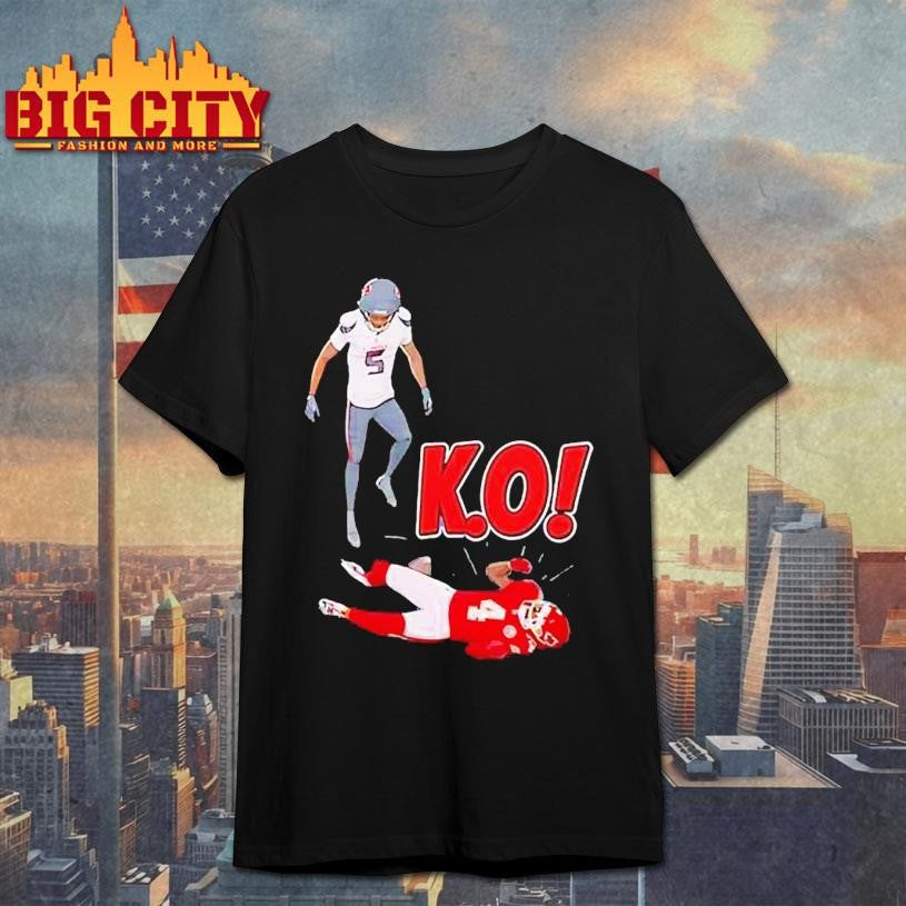 Jalen Pitre Houston Texans Delivers A Monster Hit To Rashee Rice Ko Shirt