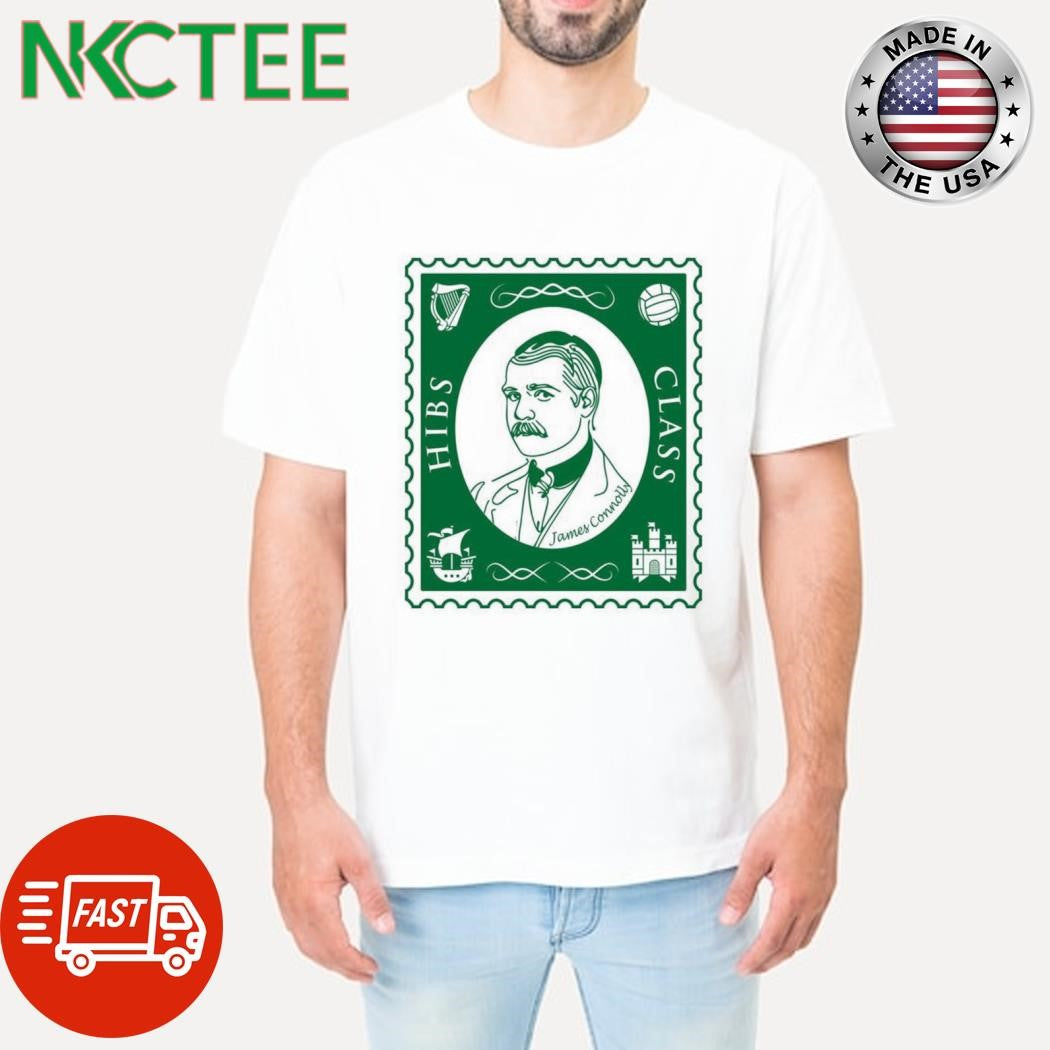 James Connolly HIBS CLASS stamp shirt