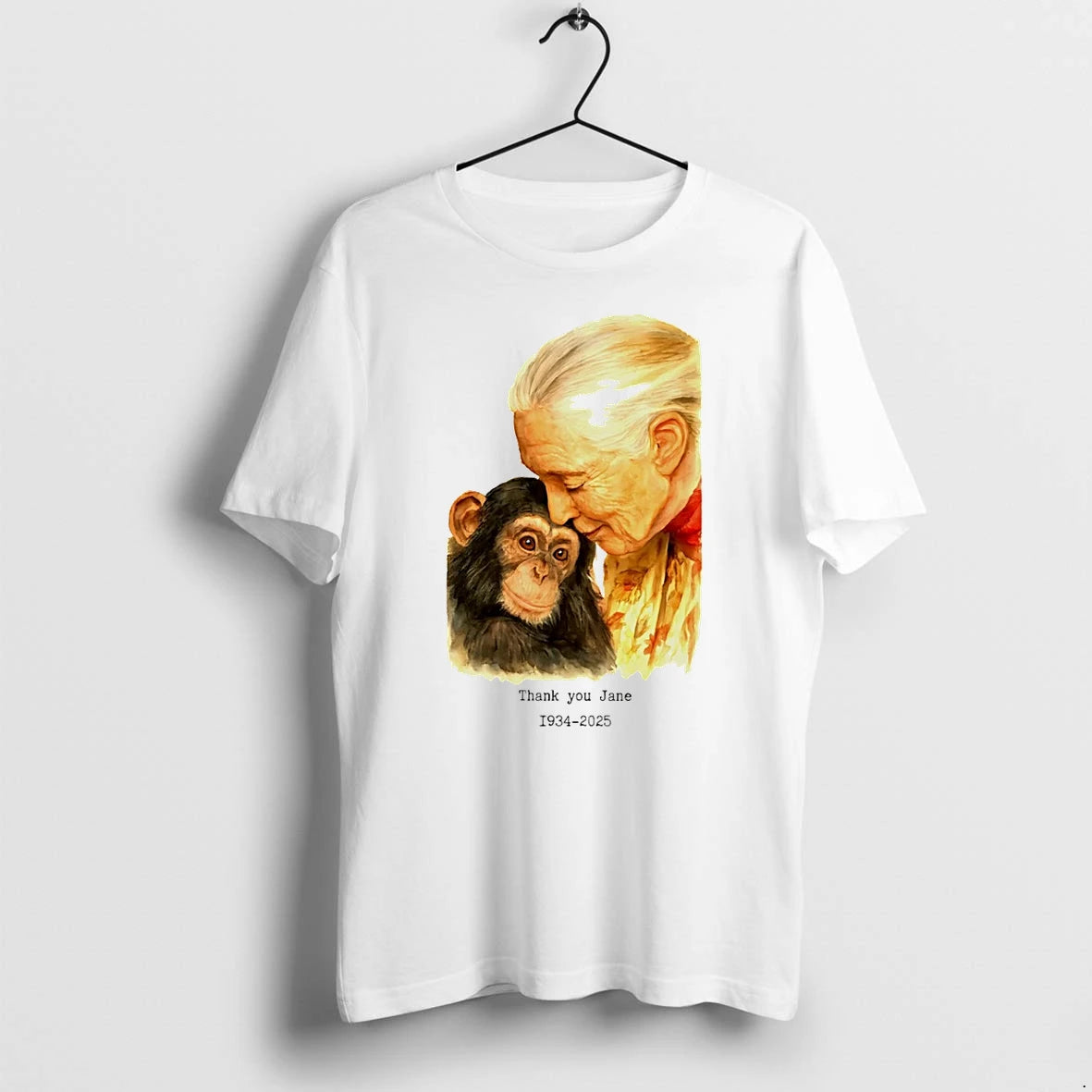 Jane Goodall Thank You Jane Rip Tshirts Sweater