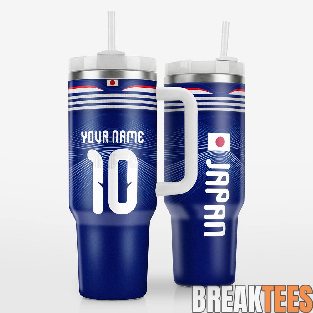 Japan Jersey Design WC26 Custom Tumbler