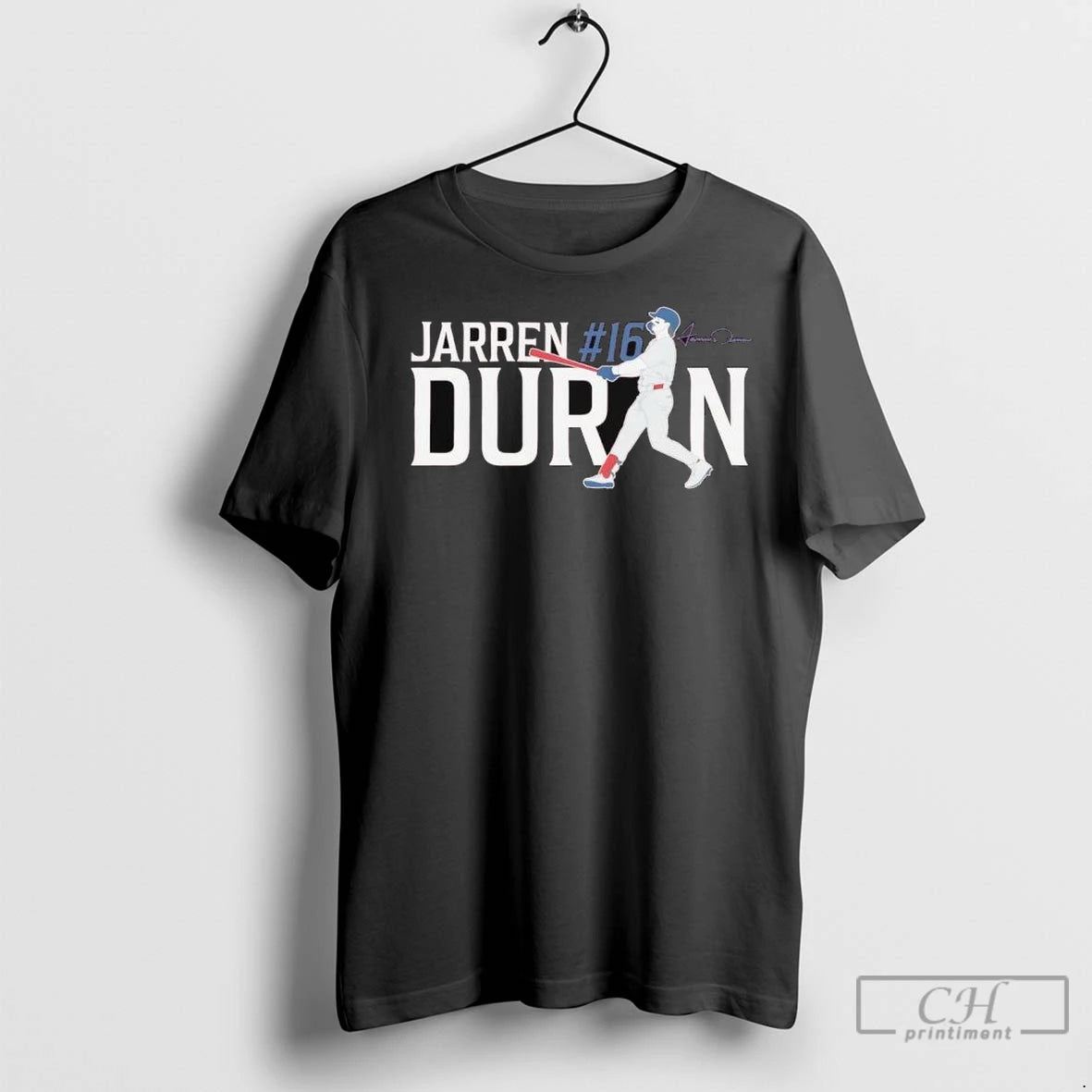 Jarren Duran 16 Boston Red Sox Baseball Mlb Signature T Shirts