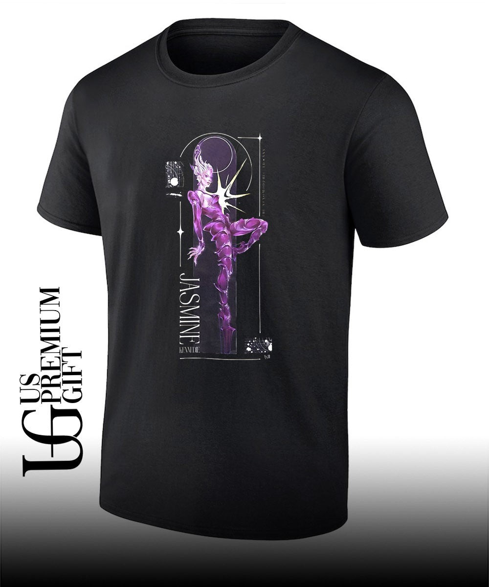 Jasmine Kennedie super all star illustration T-shirt