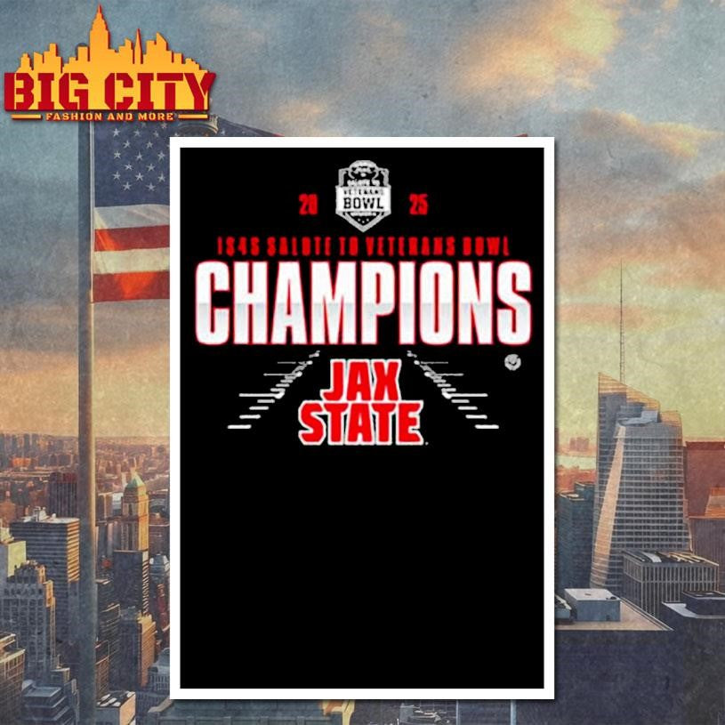 Jax State IS4S Salute to Veteran Bowl Champion shirt