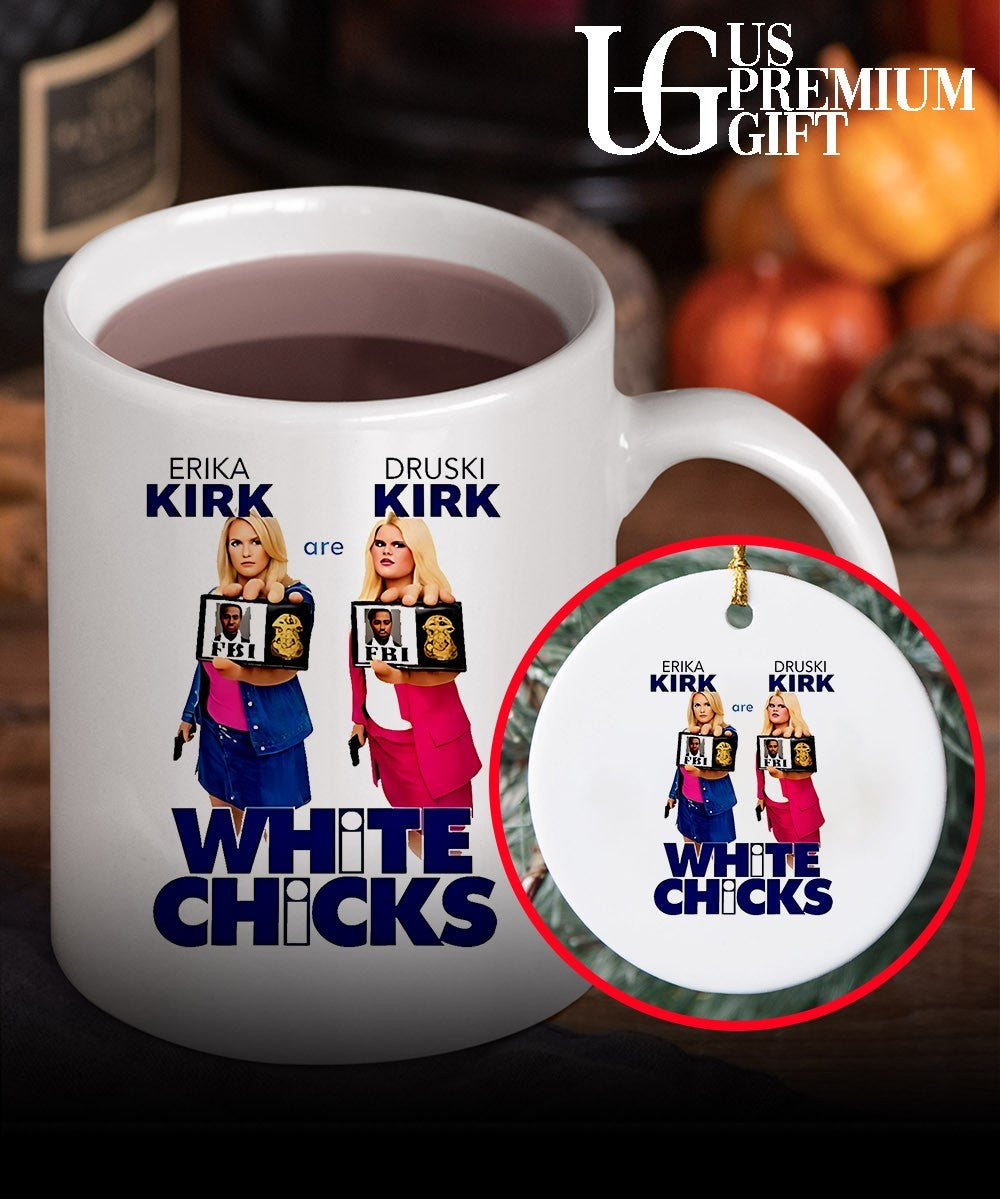 Jaxson Hayes Erika Kirk Druski Kirk Are White Chicks shirt