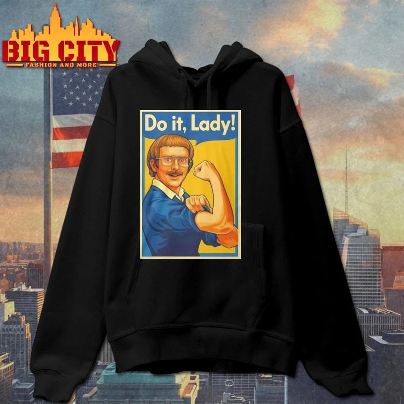 Jay Renshaw We Can Do It Do It Lady Poster shirt