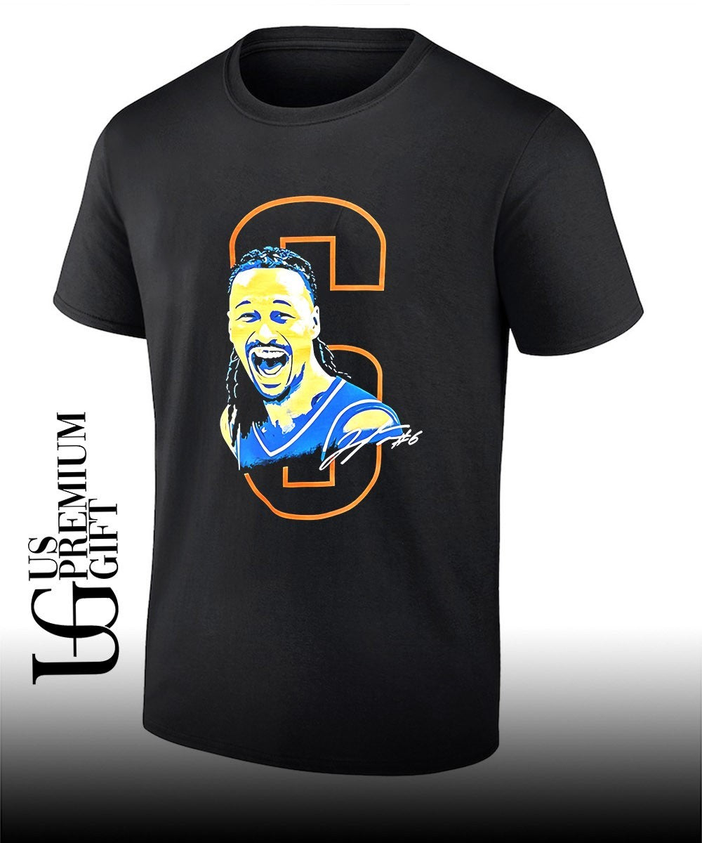 Jaylin Williams 06 player Oklahoma City Thunder NBA scream name and number shirt